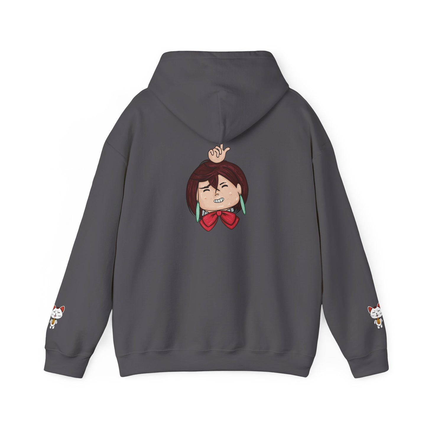 Cute DanDaDan Themed Hoodie Sweatshirt, Momo and Turbo Granny, Unisex Gift for Fans, Long Sleeve Jumper, Funny Graphic Pullover, Anime Fans