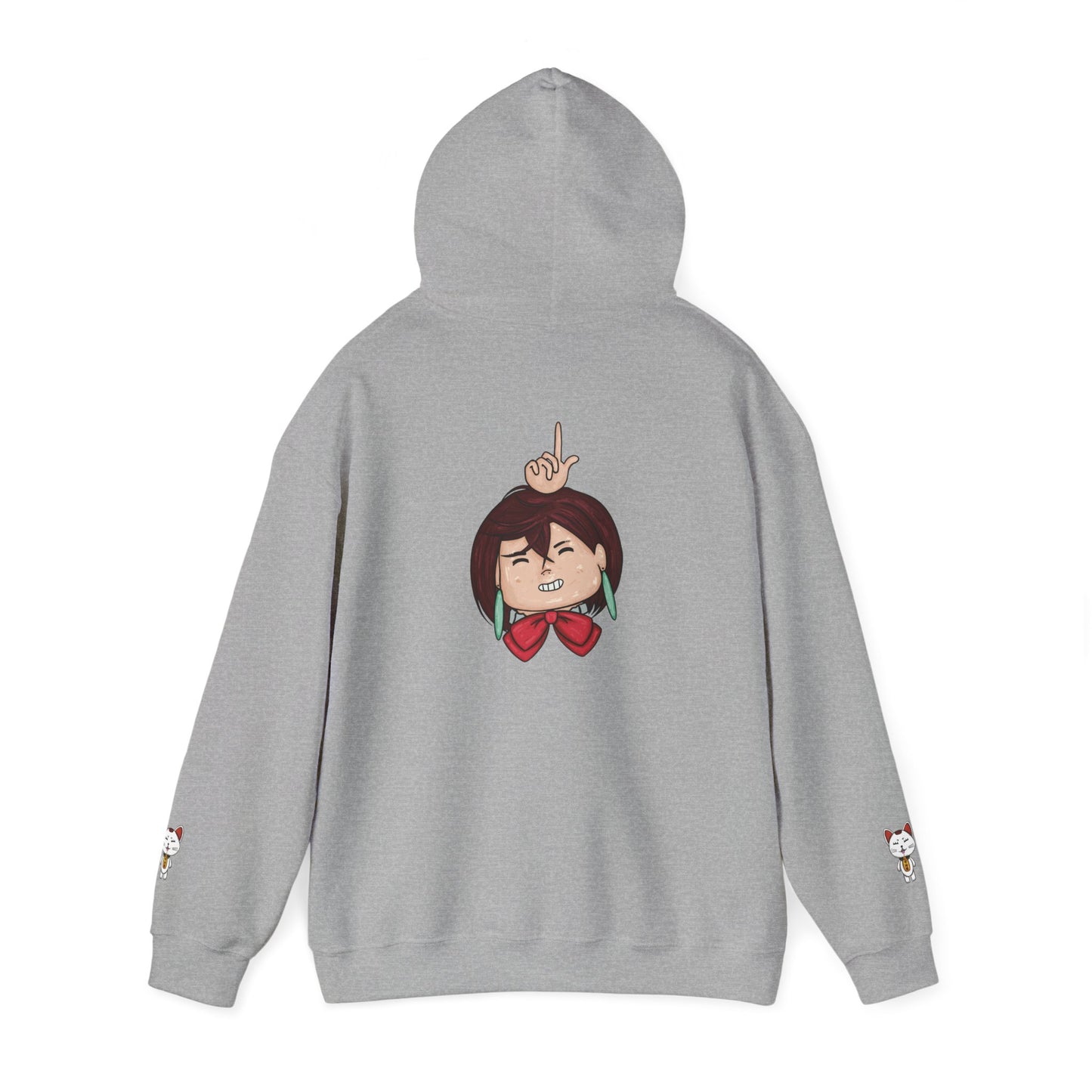 Cute DanDaDan Themed Hoodie Sweatshirt, Momo and Turbo Granny, Unisex Gift for Fans, Long Sleeve Jumper, Funny Graphic Pullover, Anime Fans