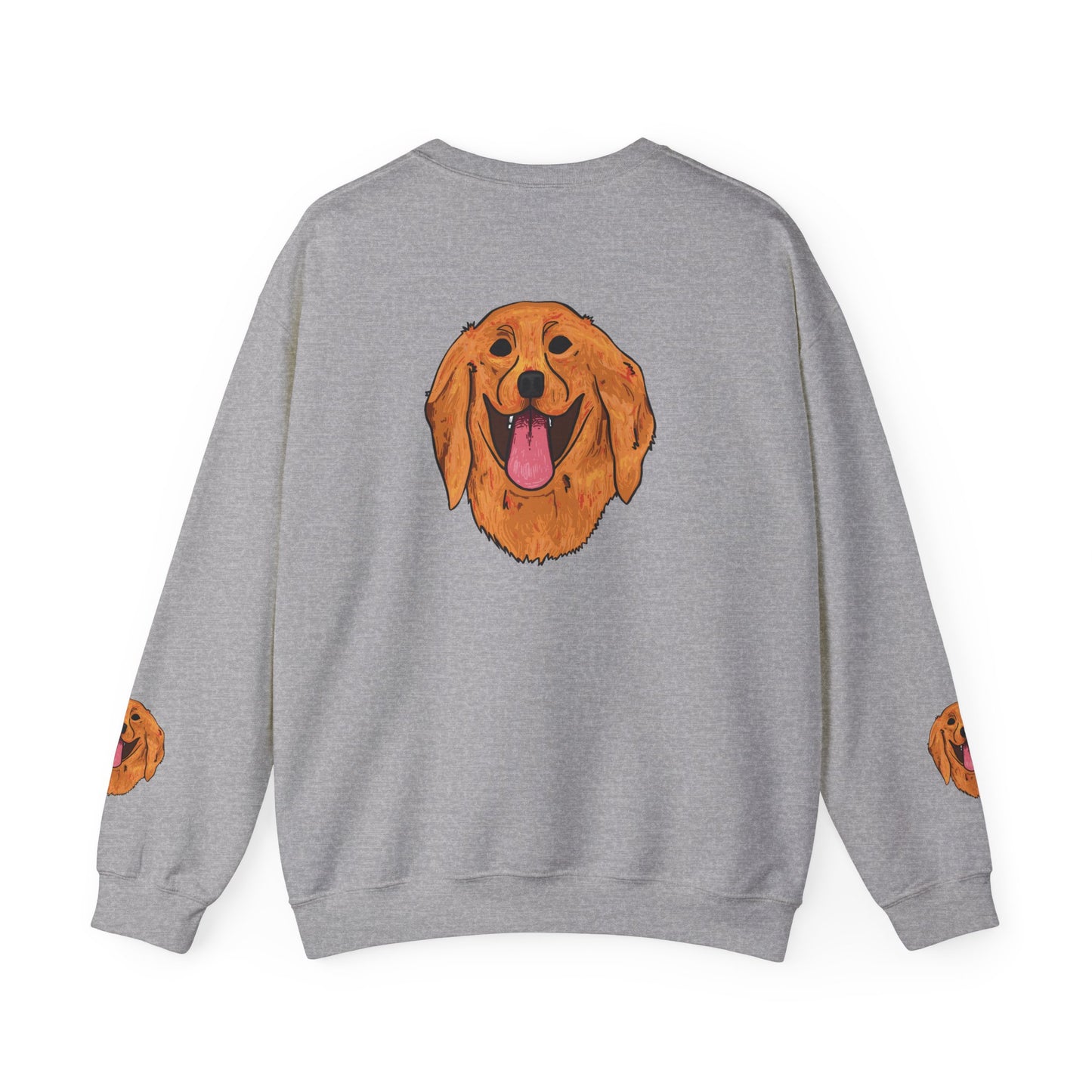 Cute Dog Crewneck Sweatshirt, Perfect for Pet Lovers, Cozy Casual Wear, Gift for Dog Owners, Unique Animal Apparel, Everyday Loungewear