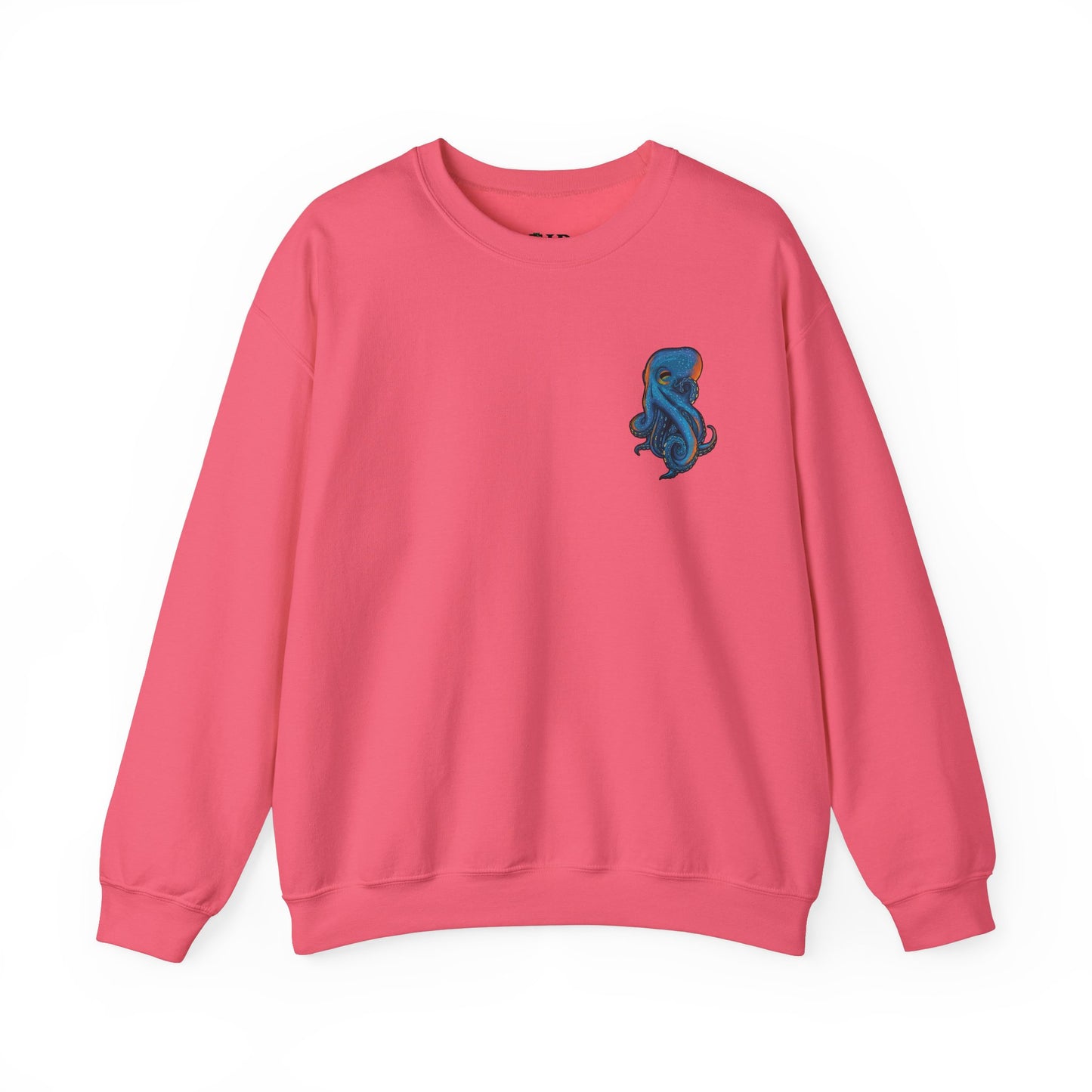 Octopus Sweatshirt, Sea Creature Design, Colorful Pullover, Ocean Lover Gift, Hand Drawn Design