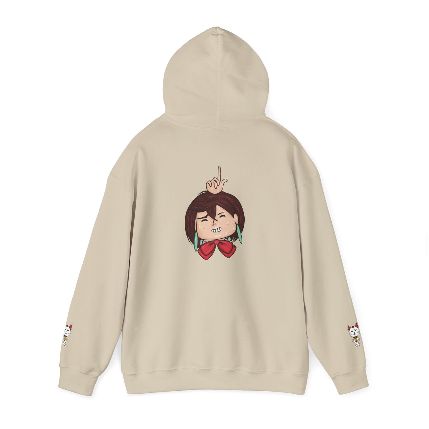 Cute DanDaDan Themed Hoodie Sweatshirt, Momo and Turbo Granny, Unisex Gift for Fans, Long Sleeve Jumper, Funny Graphic Pullover, Anime Fans