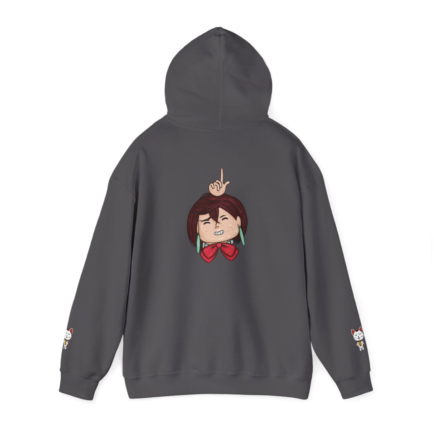 Cute DanDaDan Themed Hoodie Sweatshirt, Momo and Turbo Granny, Unisex Gift for Fans, Long Sleeve Jumper, Funny Graphic Pullover, Anime Fans