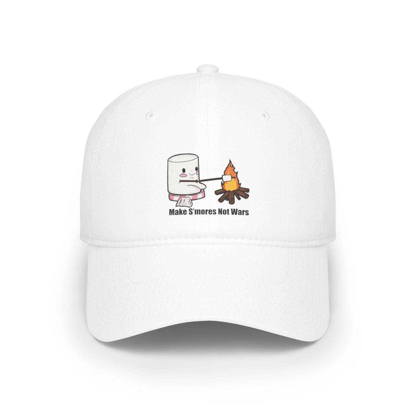 Funny S'mores Baseball Cap - Outdoor Vibes, Camping Gift, Summer Fun, BBQ Accessory, Unique Cap for Adventurers